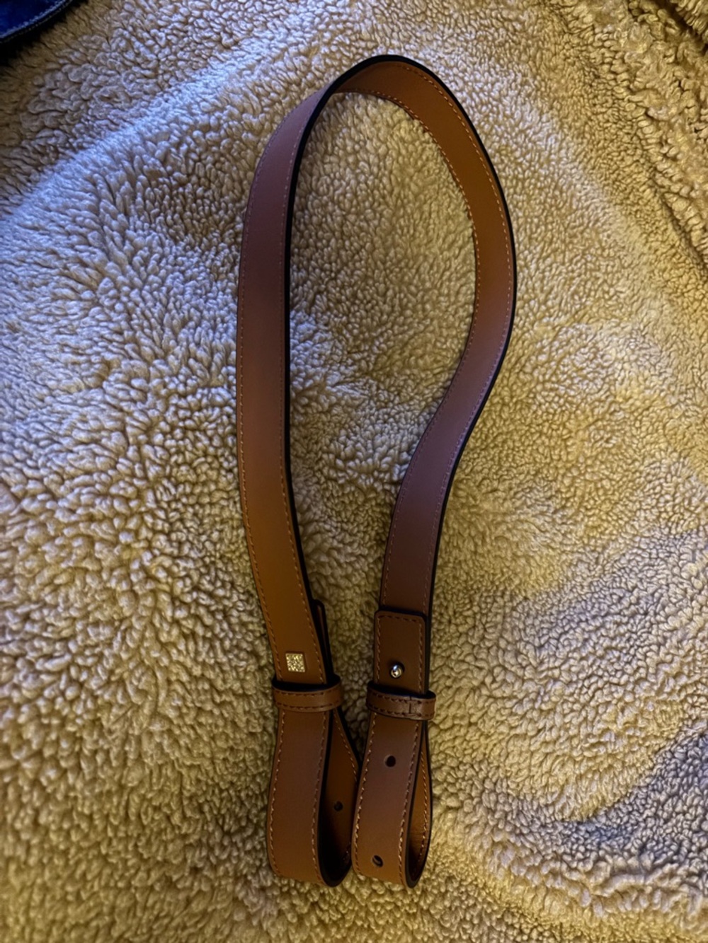 Loewe Hammock Brown Leather Bag Strap - Adjustable Replacement